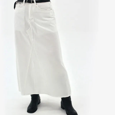 Summer Cotton Long Skirt