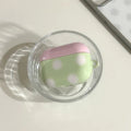 Dot Green Glossy Hard AirPods Buds Pro 3 Case