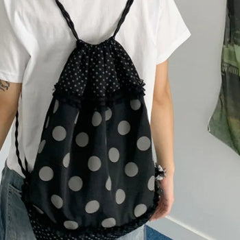 Konaya Dot Frill Backpack