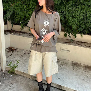 Cargo Bijou Bermuda Pants 2 colors