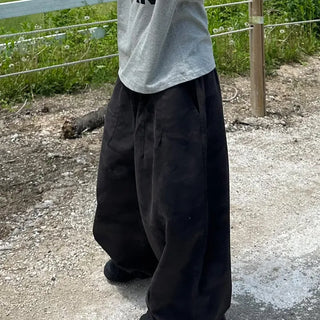Oxford banded balloon camo pants