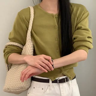 Ito Delicate Fit Round Knit Cardigan