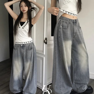 Video+ Clony Side Pintuck Denim Pants