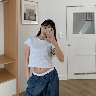 Merry Crop Short Sleeve T-shirt