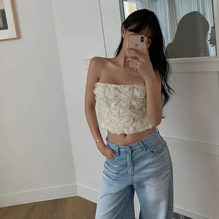Rose Lace Top
