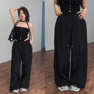 Piener banding wide pants