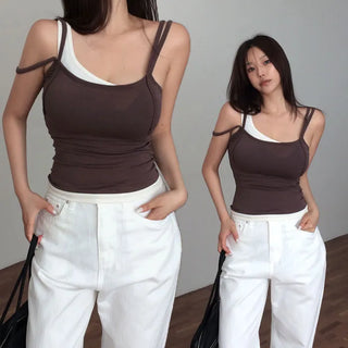 Koella Layered Color Block Sleeveless [Modal 30%]