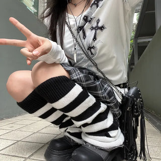 Cache Striped Leg Warmers (2 colors)