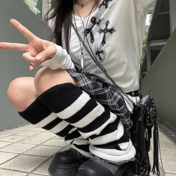 Cache Striped Leg Warmers (2 colors)