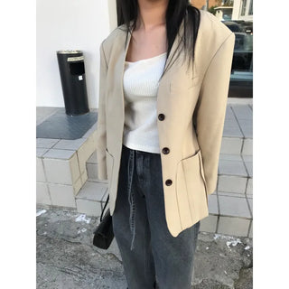 Muse Collarless Jacket (2 colors)