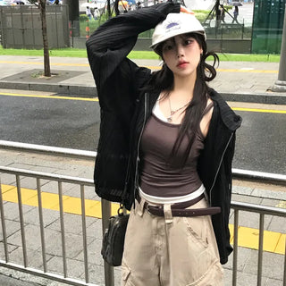 Unisex Toki Basic Round Brown Belt