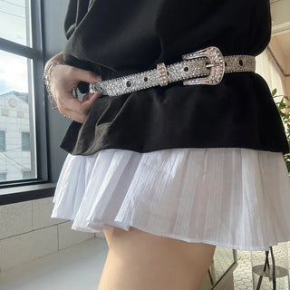 Y2K Kira Kira Kitsch Cubic Belt