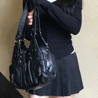 Y2K Vintage Romantic Heart Shoulder Bag