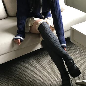 Romantic Girlish Knee Socks (3 colors)