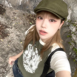 Unisex vintage hunting cap