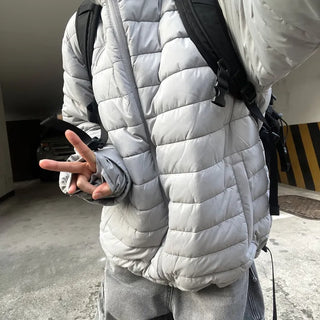 Unisex Feitan Lightweight Hooded Padded Jacket (2 colors)