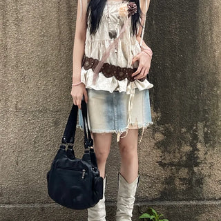 Fairy Mori Girl Corsage Sleeveless