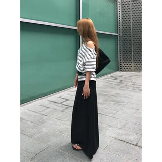 Jersey long skirt