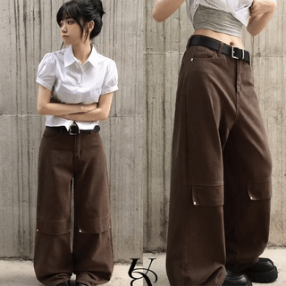 Sody Pintuck Pocket Pants