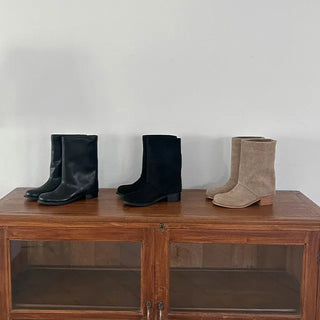 Leler folding mid-calf boots