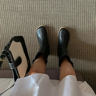 Bagel midi boots