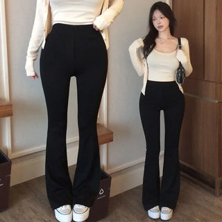 Lessont Elastic Bootcut Pants