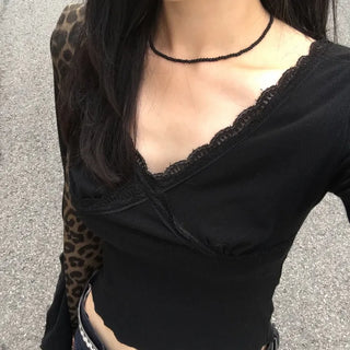 Lace Slim T-shirt