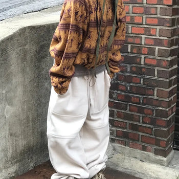 Unisex Itsumi Cut-out Fleece Sweatpants (2 colors)
