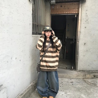 Shizuku Reverse Pocket Vintage Medium Blue Balloon Denim