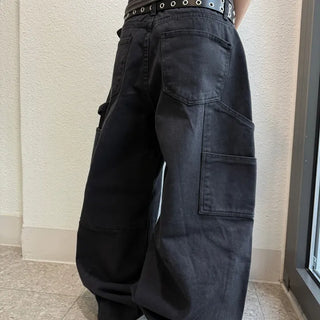 Unisex Hiroki Cation Carpenter Curved Pants