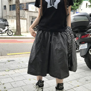 Unisex Ryo Summer Pigment Bermuda Shorts