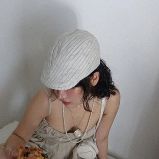 Striped Hunting Cap