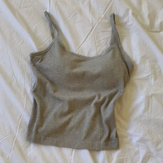 Shurie Ribbed Lace Sleeveless Top