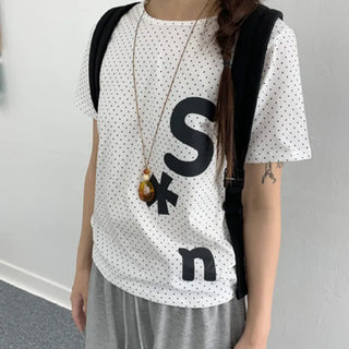 Tiny Dot Short Sleeve Tee