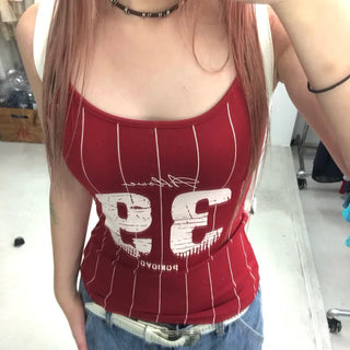 Baseball sporty sleeveless