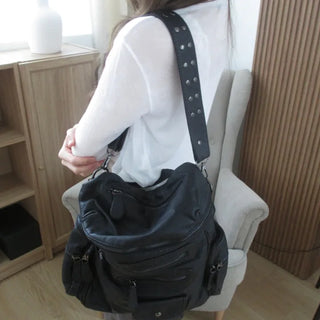 Studded Strap Two-Way Bag