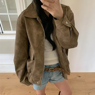 Vera Leather Blouson