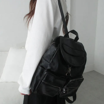 Double Pocket Backpack (2 colors)