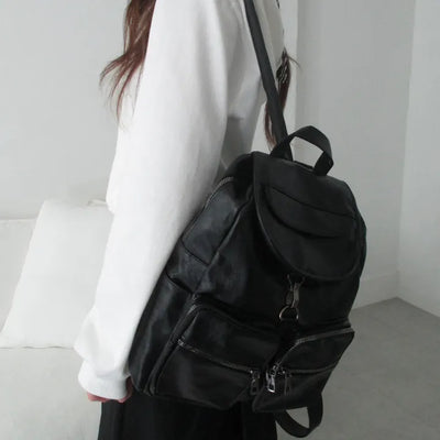Double Pocket Backpack (2 colors)