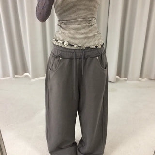 EYELET Jogger Pants