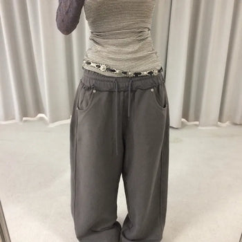 EYELET Jogger Pants