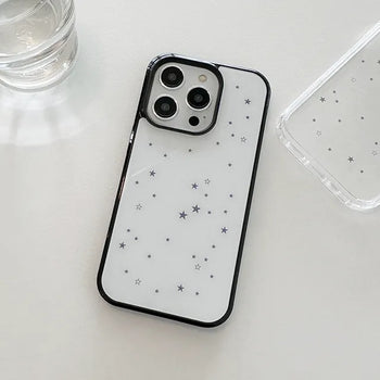 shooting star ⋆⭒˚｡⋆ Glass bumper case iPhone Galaxy MagSafe Galaxy S26 Flip iPhone 17 Pro