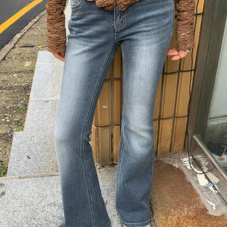 League Slim Stretch Bootcut Denim Pants