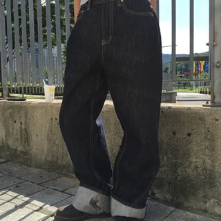 * Domestic/High Quality * Loop Non-Fade Roll-Up Denim
