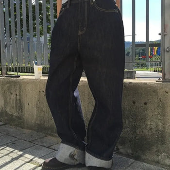 * Domestic/High Quality * Loop Non-Fade Roll-Up Denim