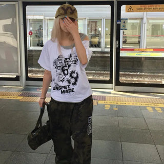 mesh patch pants