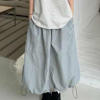 Nylon Pumpkin String Skirt (3 colors)