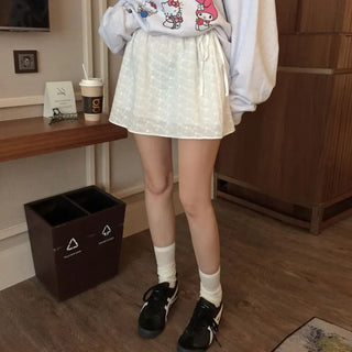 Oppro Lace Miniskirt