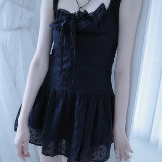 Muhi Punching Lace Dress