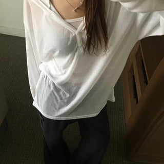 See-through Over Hoodie